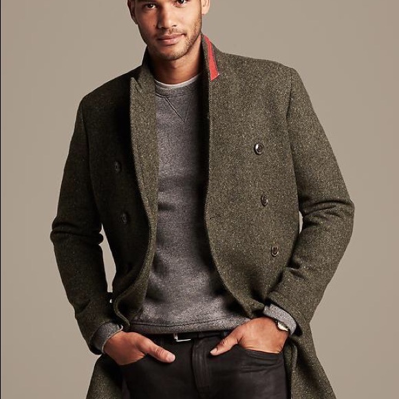 BANANA REPUBLIC EXCLUSIVE HERITAGE WOOL TOPCOAT